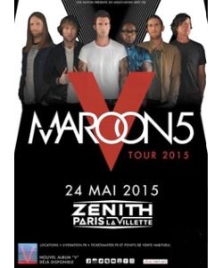 Maroon V à Paris en mai 2015