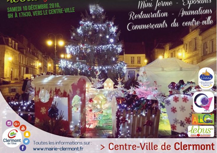 Marché de Noël à Clermont : gagnez un bus en chocolat XXL.