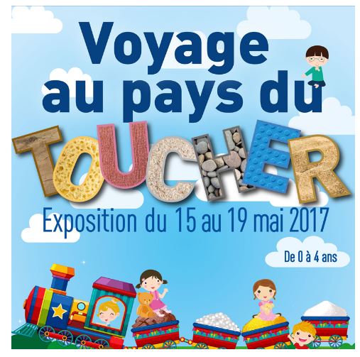 “Voyage aux pays du toucher ” à Compiègne