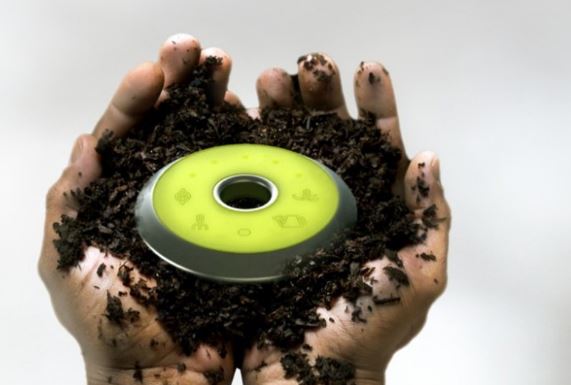 Un capteur connecté planté dans vos déchet pour faire du compost