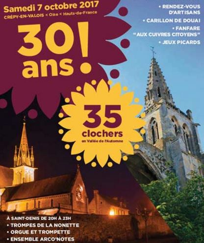 30ème anniversaire du festival des 35 clochers en Vallée de l’Automne : Poussez les portes des églises