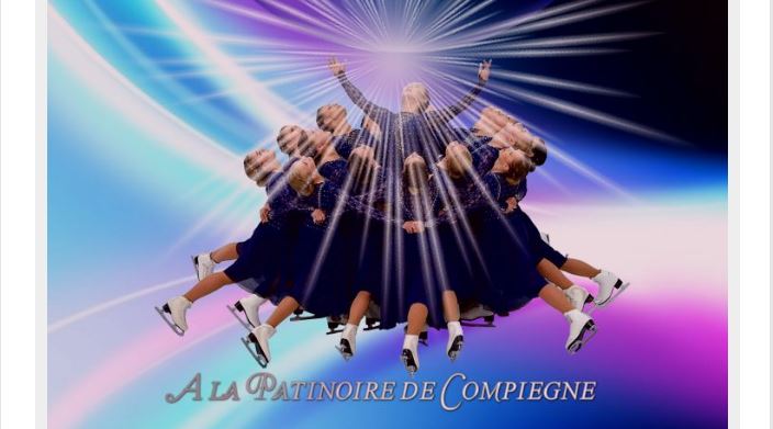 Compiègne : Pour sa réouverture, la patinoire de Mercières acceuille l’élite européenne du patinage synchronisé