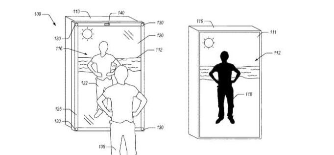 Amazon dépose un brevet pour un miroir qui nous habille avec des vêtements virtuels