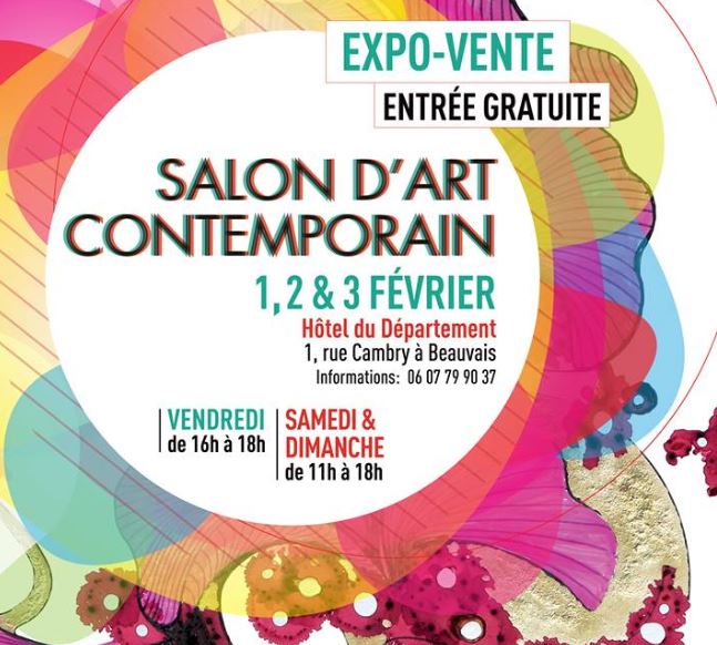 4ème édition du Salon d’Art Contemporain à Beauvais, du 1er au 3 février