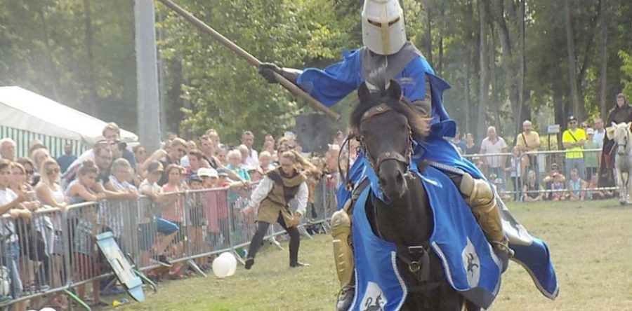Le parc Chédeville au temps des chevaliers !