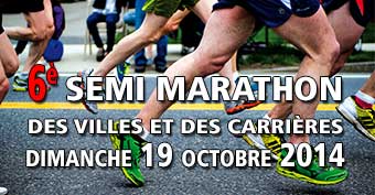 6ème semi-marathon des Villes et des Carrières