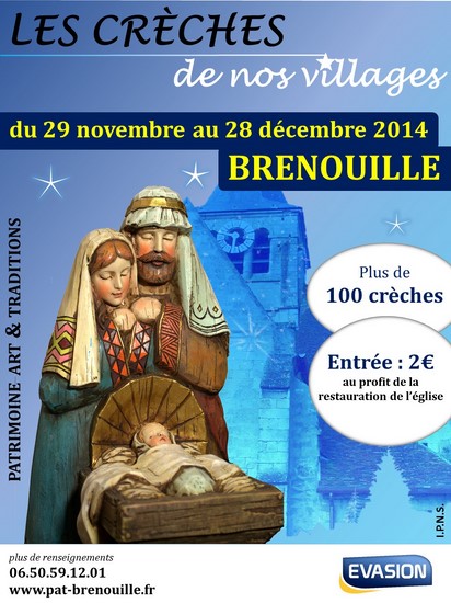 Brenouille : Les Crèches de nos villages, une exposition unique dans l’Oise