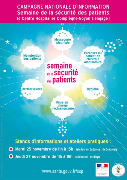 Compiègnois : 4ème édition de la semaine de la sécurité des patients