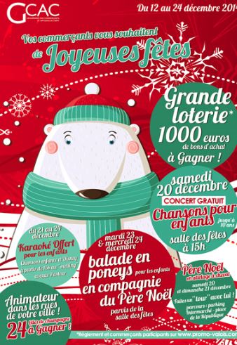 Crépy-en-Valois : Grande loterie de Noël