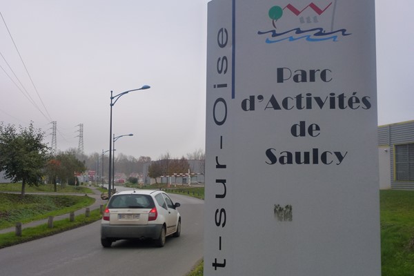 Nogent-sur-Oise : un nouvel accés à la Zone de Saulcy