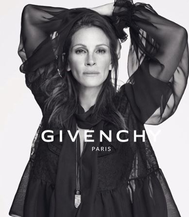 Julia Roberts nouvelle égérie de Givenchy