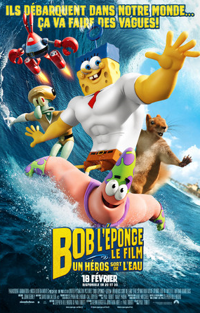 Bob l’éponge est de retour au Cinéma en 3D !