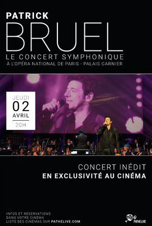Le concert symphonique de Patrick Bruel sur grand écran