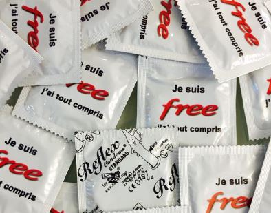 Sidaction : faîtes le 110 ; dès aujourd’hui, les préservatifs “je suis Free, j’ai tout compris”