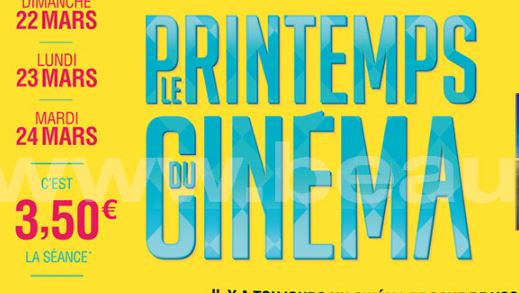 Oise : la 16ème édition du Printemps du cinéma s’ouvre aujourd’hui