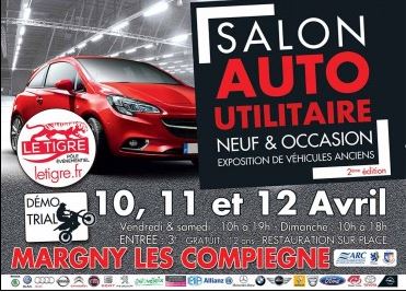 Margny-lès-Compiègne : le tigre fait son Salon de l’Auto !