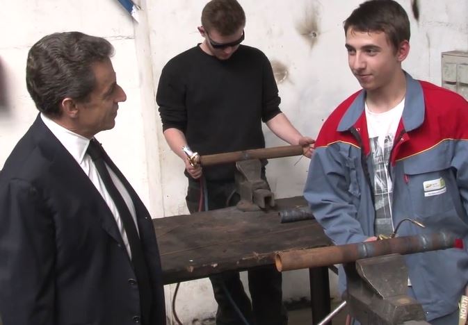 Nicolas Sarkozy en visite dans l’Oise (vidéo)