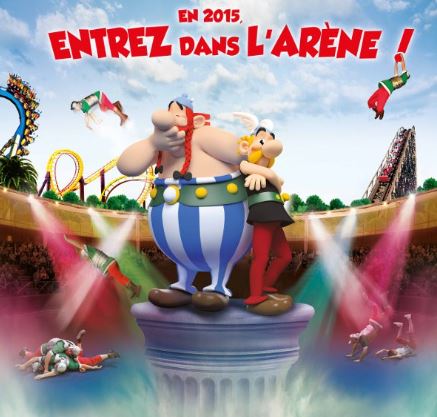 Parc Astérix 2015 : “entrez dans l’arène !”