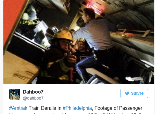 Philadelphie : 5 morts et une cinquantaine de blessés après le déraillement d’un train