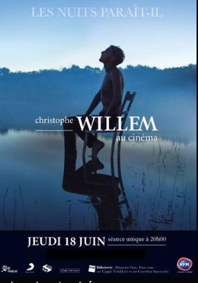 Christophe Willem au cinéma!