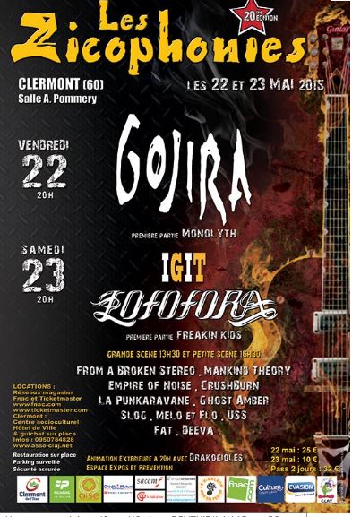 Clermont : Festival Zicophonies 2015