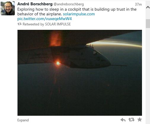 Solar Impulse traverse le Pacifique et met le cap sur Hawaï