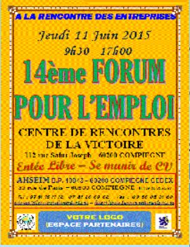 Compiègne : Un forum pour l’emploi