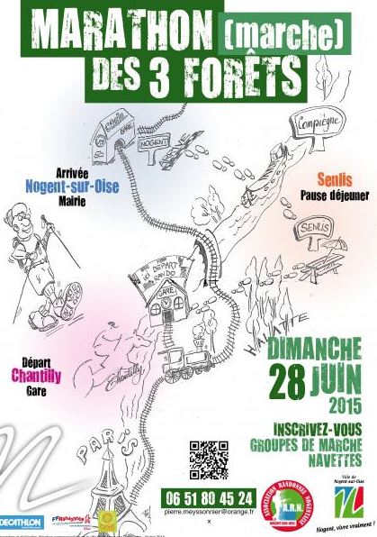 Nogent-sur-Oise : Marathon de marche des 3 forêts