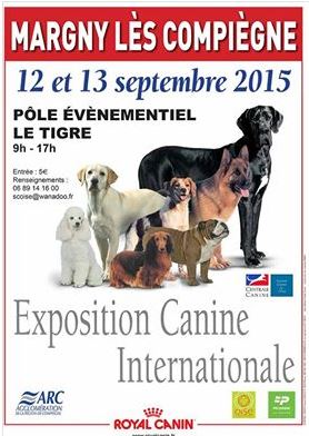Compiègne : Exposition Canine Internationale