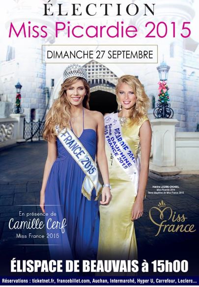 « Miss Picardie 2015 » : Ouverture officielle de la billetterie