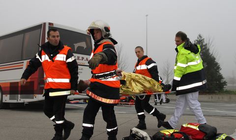 Creil : un accident sur la D1016 fait quatre blessés dont un grave