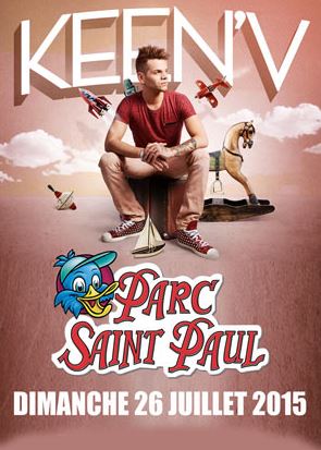 KEEN’V, le dimanche 26 juillet au parc Saint-Paul