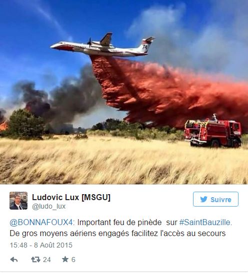 Au moins 80 hectares de pinèdes partent en fumée dans l’Hérault