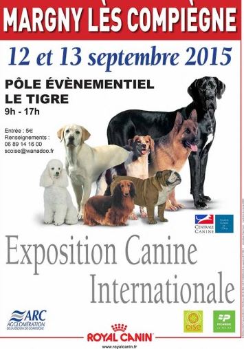 La Fête du Chien : Exposition canine internationale à Margny