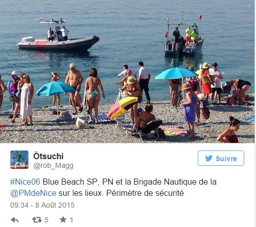 Nice : un obus repéré et trois plages évacuées