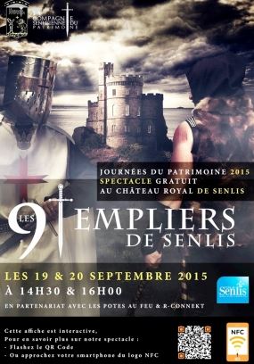 Venez découvrir l’histoire tragique des 9 templiers de Senlis