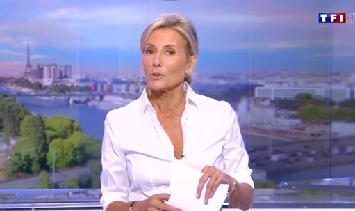 Claire Chazal fait son retour à la télé