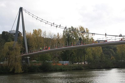 Creil : la passerelle Nelson Mandela inaugurée le samedi 10 octobre