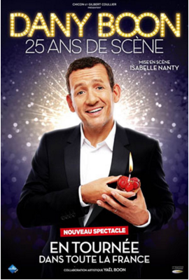 Dany Boon fêtera ses 25 ans de scène à Beauvais et Compiègne