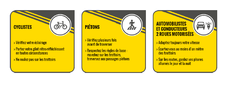 Passage à l’heure d’hiver : soyez plus vigilant !