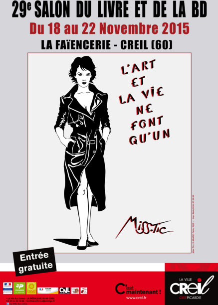 Creil : un salon du Livre et de la BD de Creil 2015 sur le thème du Bonheur