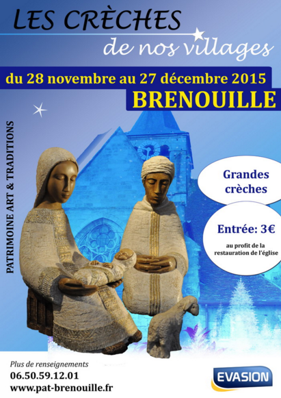 Les Crèches de nos villages à Brenouille