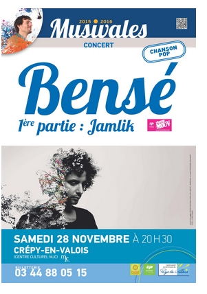 Festival Picardie Mouv’ : le chanteur de pop française Bensé à Crépy-en-Valois
