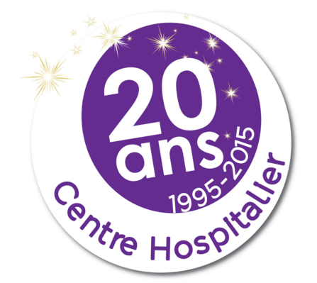 Elodie Gossuin marraine de la fresque du centre hospitalier de Compiègne