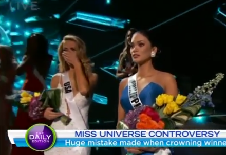 Miss Philippines élue Miss Univers après une énorme bourde