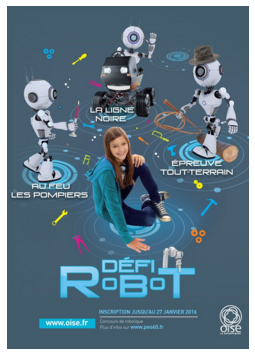 Objectif numérique dans les collèges de l’Oise: le défi robot!