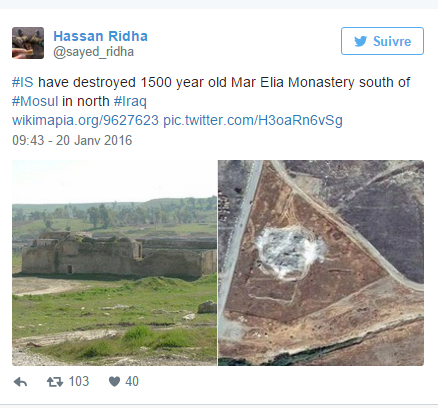 Le groupe État islamique a détruit le plus vieux monastère chrétien d’Irak