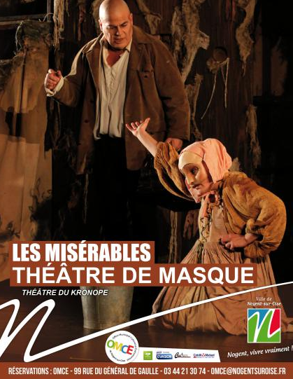 ” Les Misérables” au château des Rochers à Nogent-sur-Oise