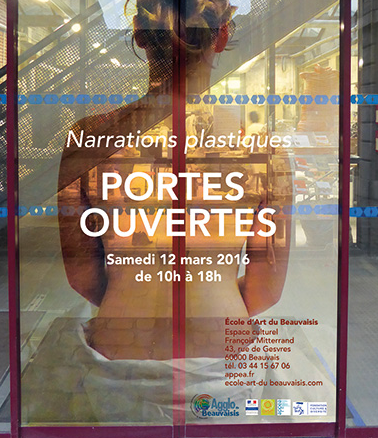 Portes Ouvertes de la classe préparatoire de l’Ecole d’Art du Beauvais, le samedi 12 mars