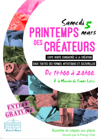 Nanteuil-le-Haudouin organise un Printemps des Créateurs